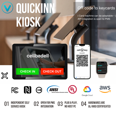 QuickInn virtual key system