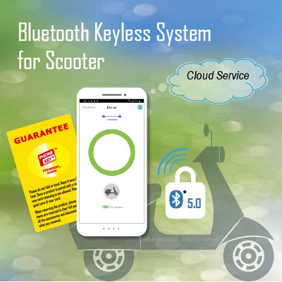 Bluetooth Keyless System for Scooter