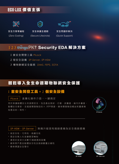 1·2·3 thingsPKI Security EDA Solution