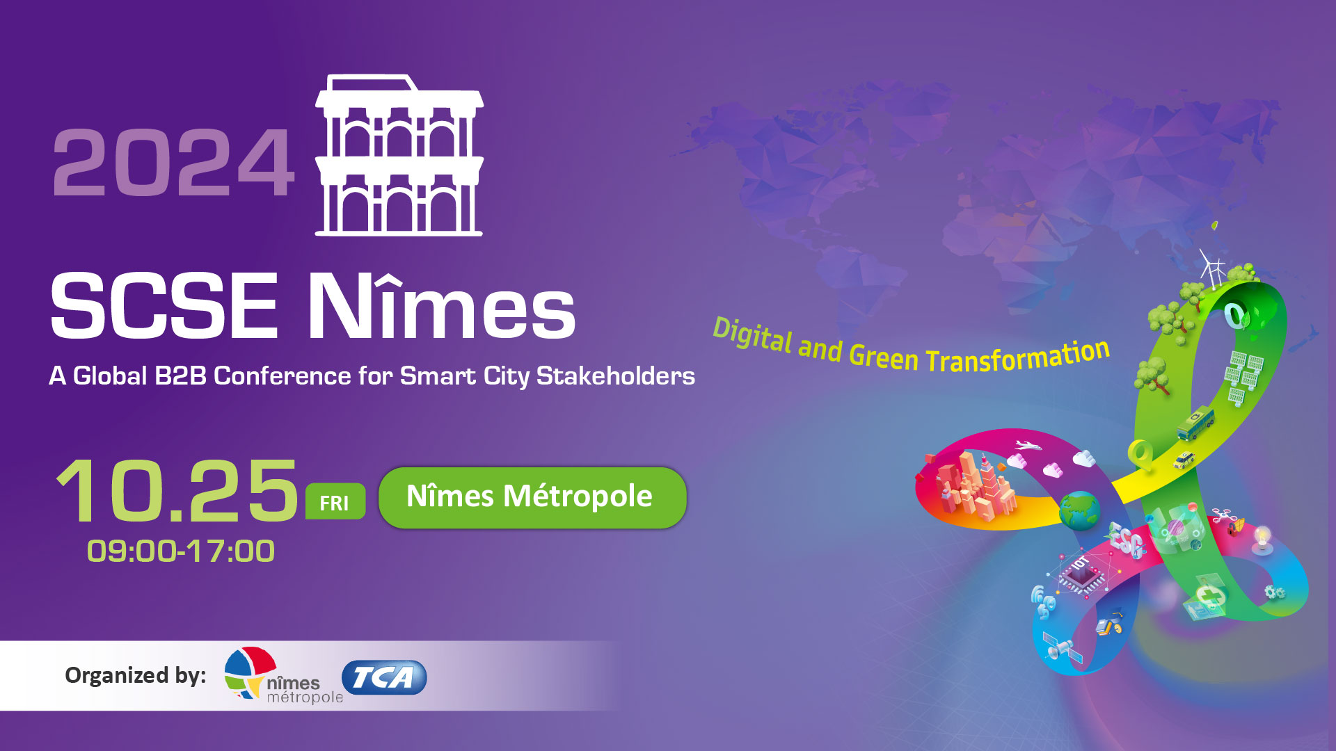 SCSE on the Road: Nîmes - Smart City Forum & Business Matchmakings